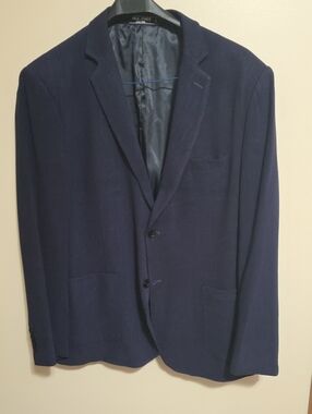 Paul Jones Navy Men's Sport Coat - Two-Button Blazer